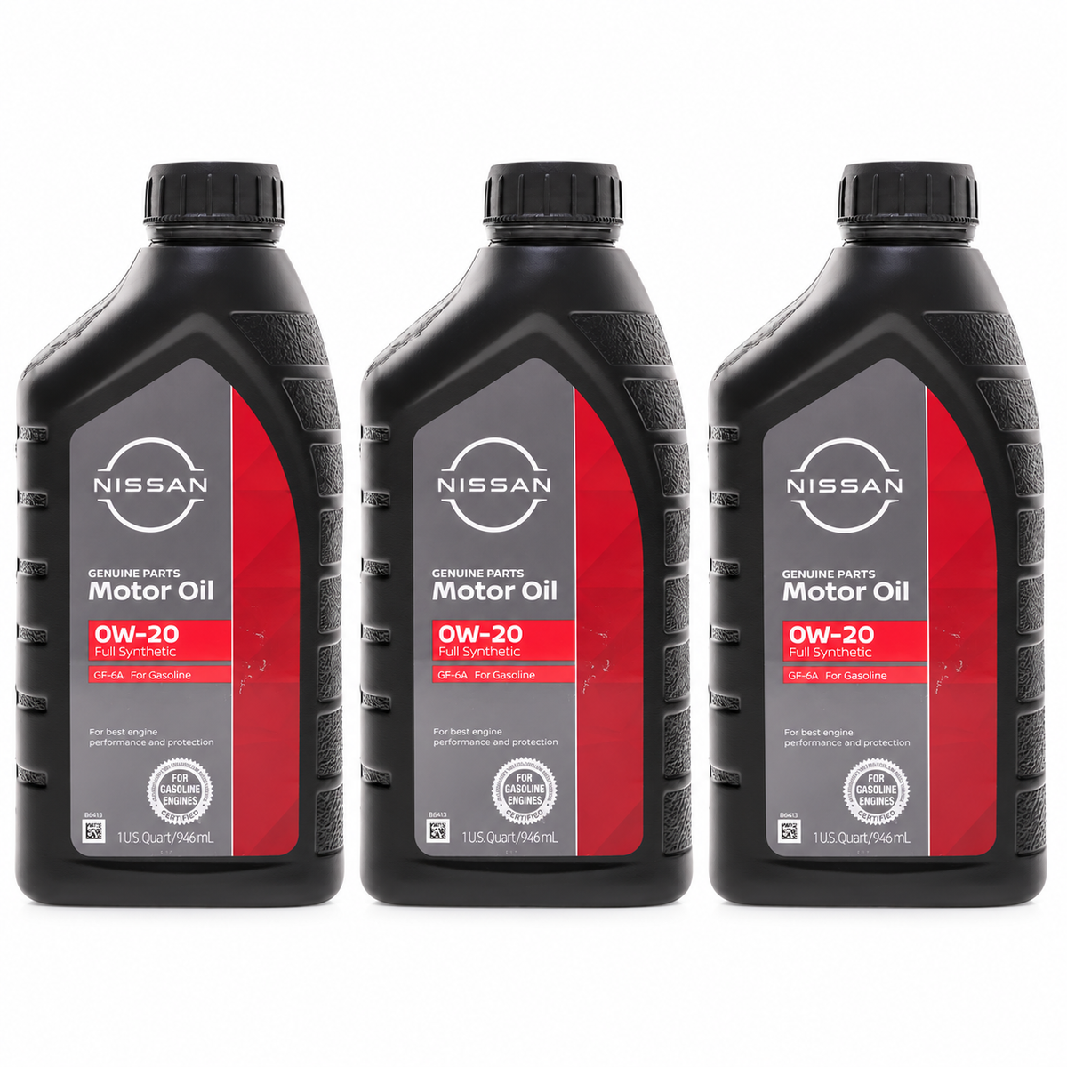 Nissan Genuine OEM 0W-20 Synthetic Oil 3 Qt Altima Rogue Sentra
