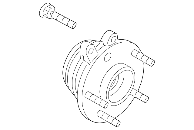 Nissan Value Advantage™ Front RH Wheel Hub D0202-JP11JNW Murano