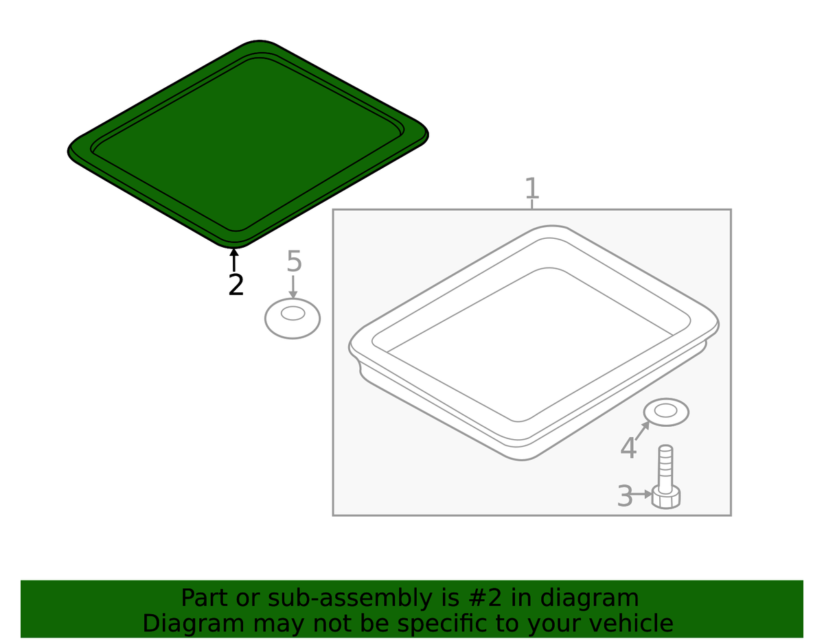 Pan Gasket - Nissan (31397-90X0A)