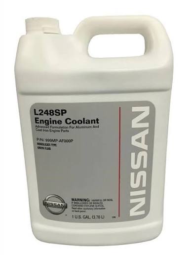 Genuine Nissan OEM Long Life Antifreeze / Coolant 999MP-AF000P – Factory Engine Cooling Fluid