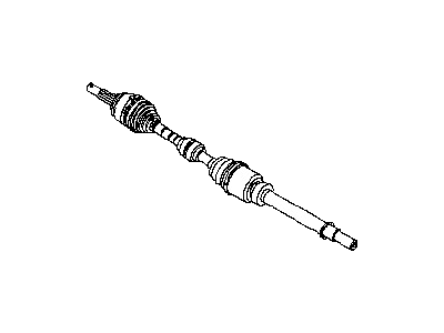 Genuine Nissan OEM Front Right Drive Shaft Assembly 39100-9EK0B – Passenger Side CV Axle