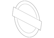Genuine Nissan OEM Front Grille Emblem 62890-1KA0A – Juke, Sentra & Versa Badge