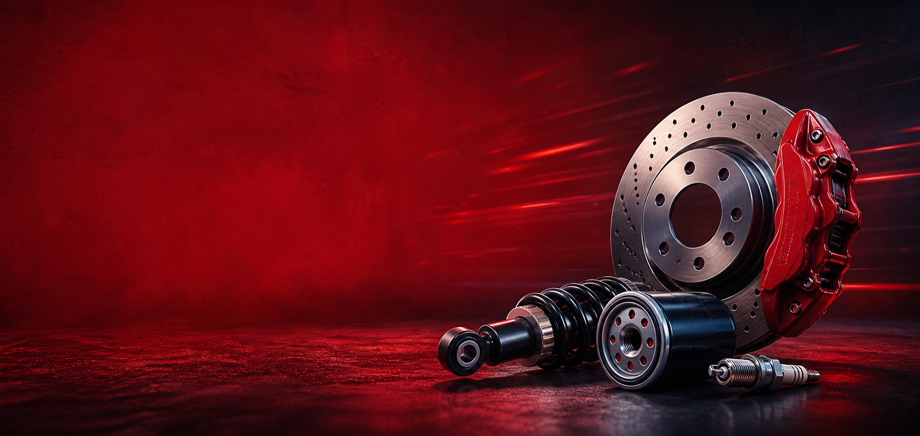 Automotive brake, suspension and maintenance parts